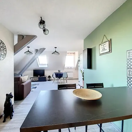 Apartmán Chez Nat&mat- Gare- Parking Gratuit Colmar